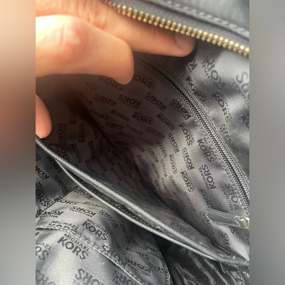 Black backpack Nylon backpack travel Michael Kors backpack luxury backpack - Picture 10 of 16